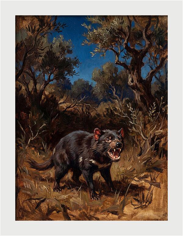 Tasmanian Devil In The Wild