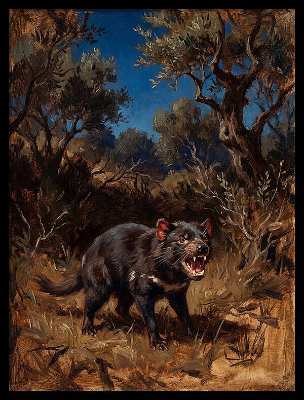 Tasmanian Devil In The Wild