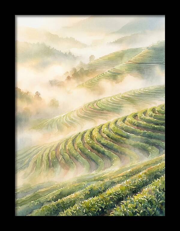Tea Plantation Landscape