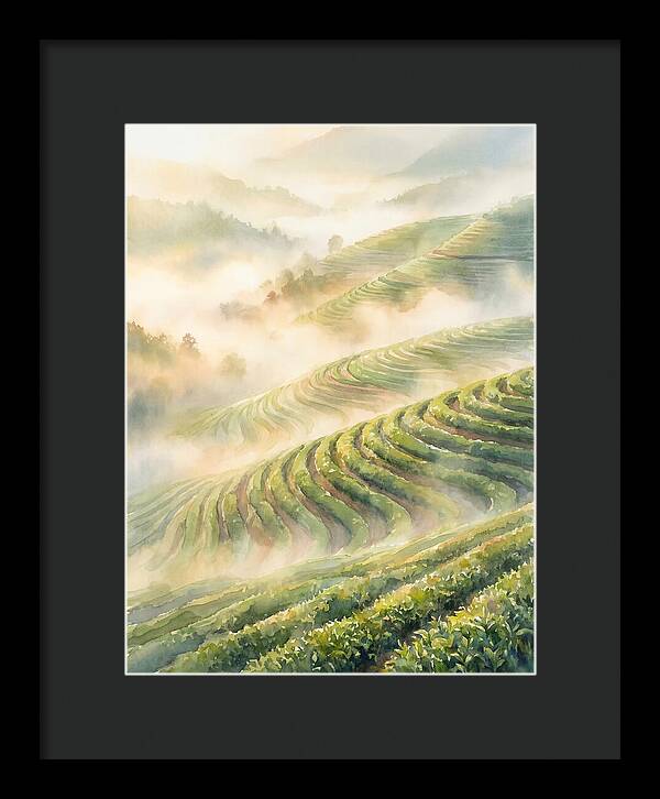 Tea Plantation Landscape