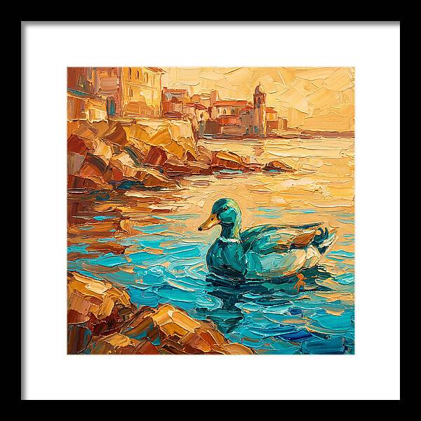 Teal Mediterranean Serenity
