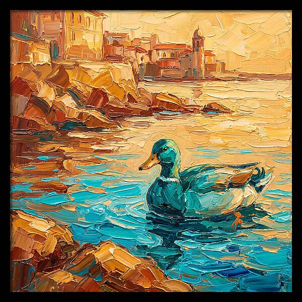 Teal Mediterranean Serenity