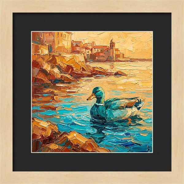 Teal Mediterranean Serenity