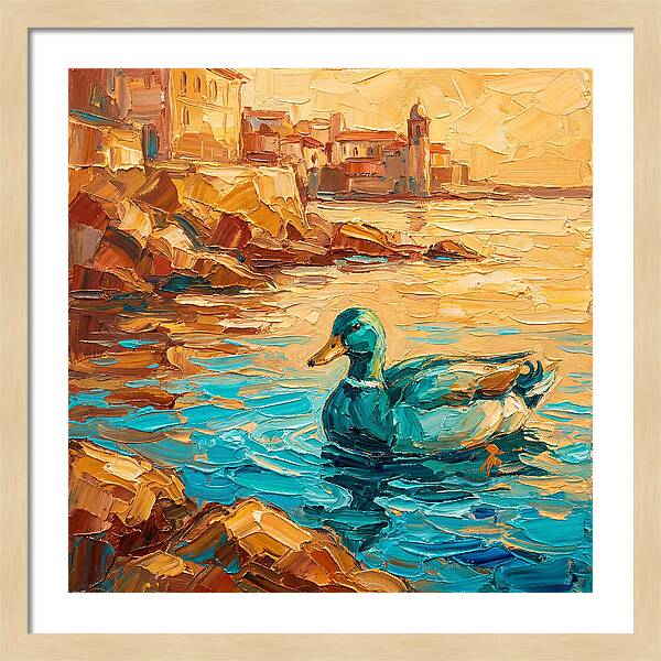 Teal Mediterranean Serenity