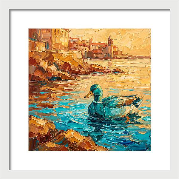 Teal Mediterranean Serenity