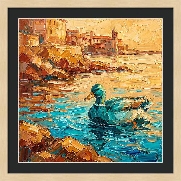 Teal Mediterranean Serenity