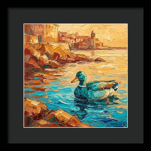 Teal Mediterranean Serenity