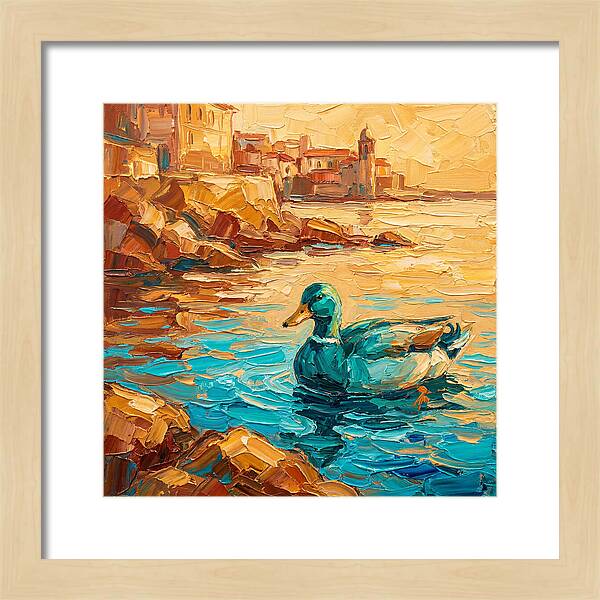 Teal Mediterranean Serenity