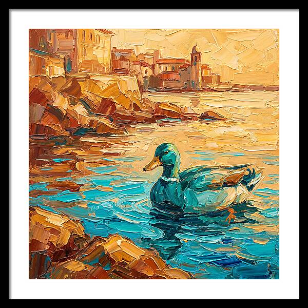 Teal Mediterranean Serenity