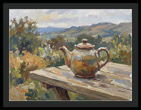 Teapot In Natures Embrace