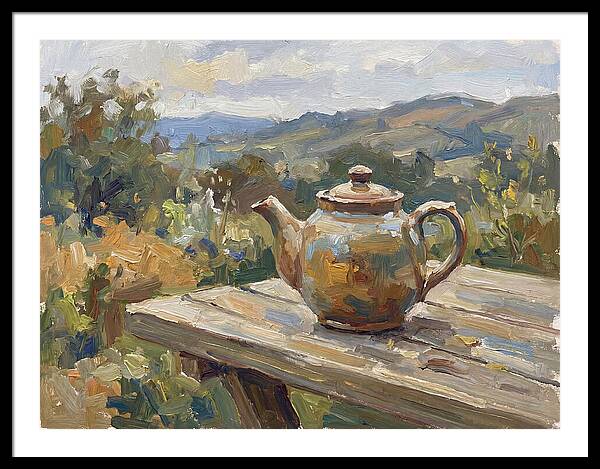 Teapot In Natures Embrace