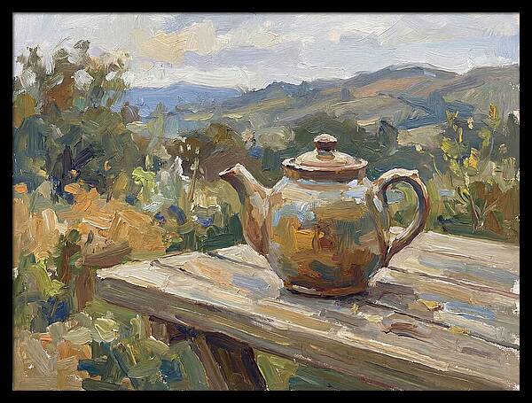 Teapot In Natures Embrace