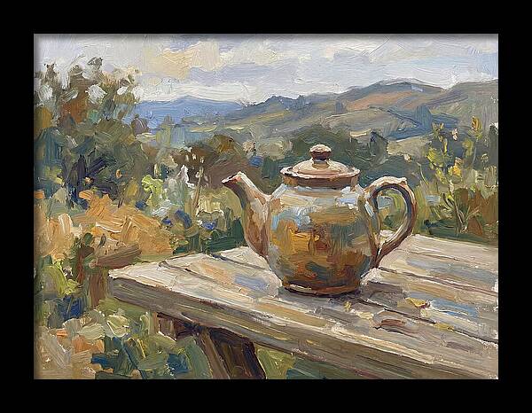 Teapot In Natures Embrace