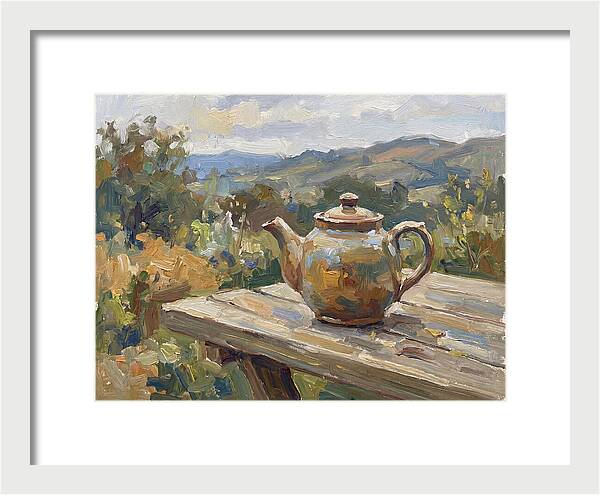 Teapot In Natures Embrace