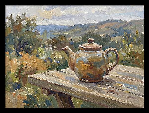 Teapot In Natures Embrace