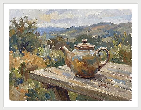 Teapot In Natures Embrace