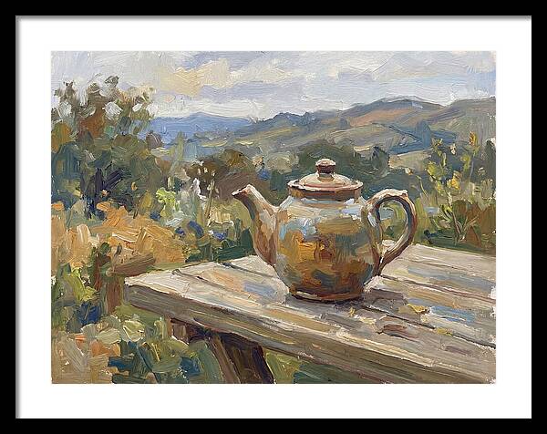 Teapot In Natures Embrace