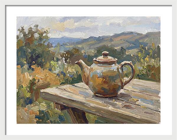 Teapot In Natures Embrace