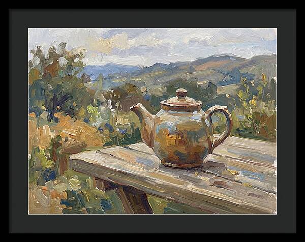 Teapot In Natures Embrace