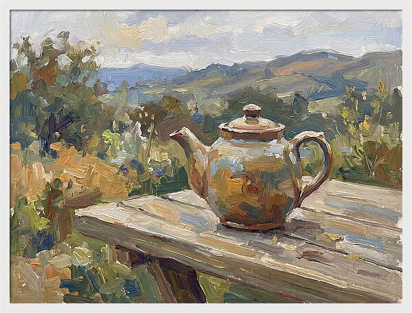 Teapot In Natures Embrace