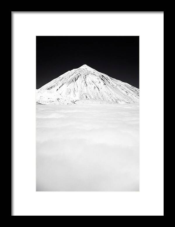 Teide Mountain Rising Above Clouds