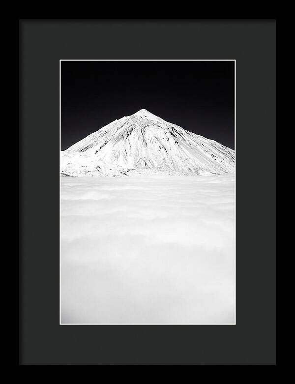 Teide Mountain Rising Above Clouds