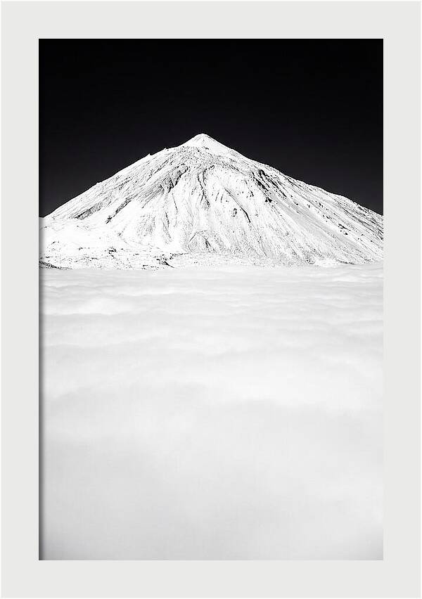 Teide Mountain Rising Above Clouds
