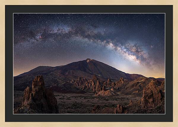 Teide National Park Under Stars