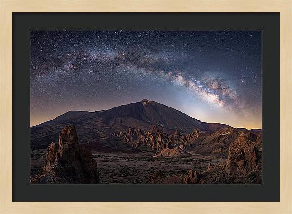Teide National Park Under Stars