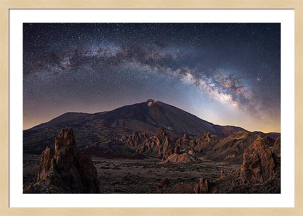 Teide National Park Under Stars