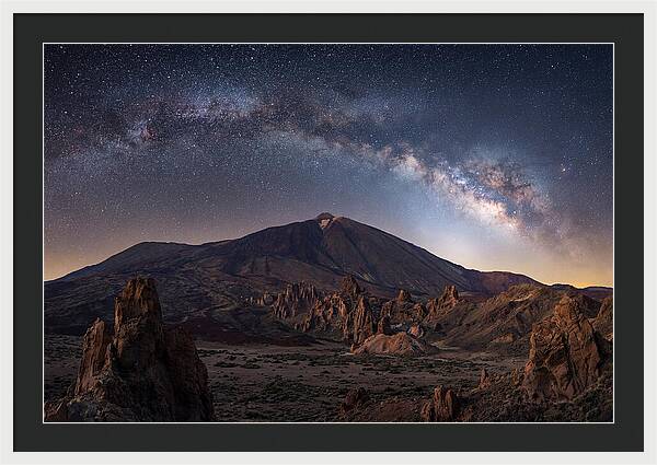 Teide National Park Under Stars