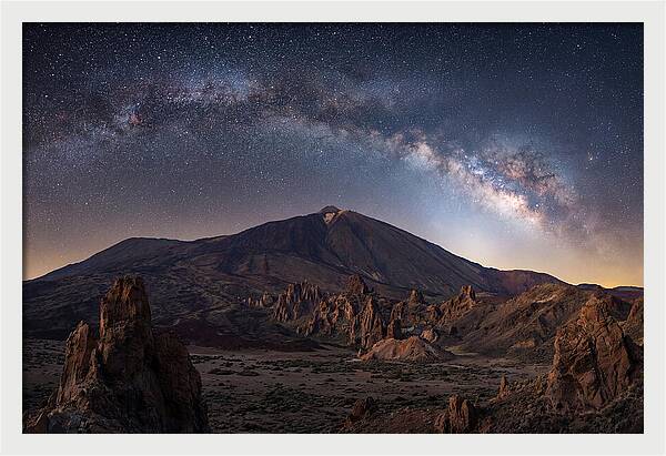 Teide National Park Under Stars