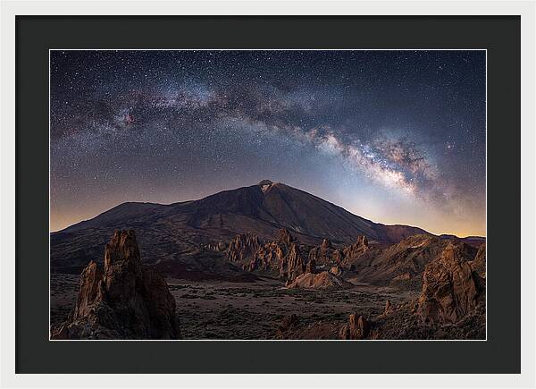 Teide National Park Under Stars