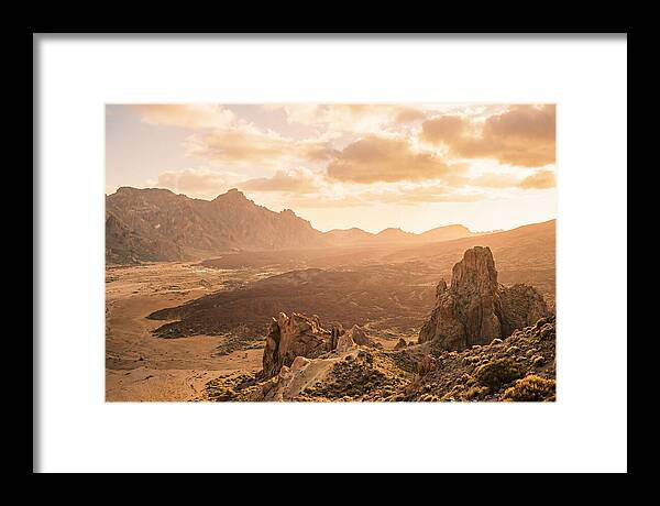 Teide Volcanic Vista At Sunset