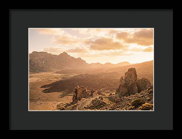 Teide Volcanic Vista At Sunset
