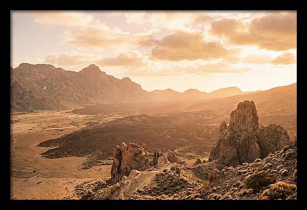 Teide Volcanic Vista At Sunset