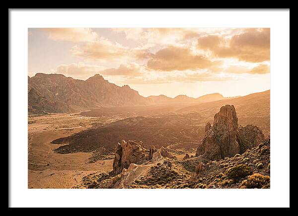 Teide Volcanic Vista At Sunset