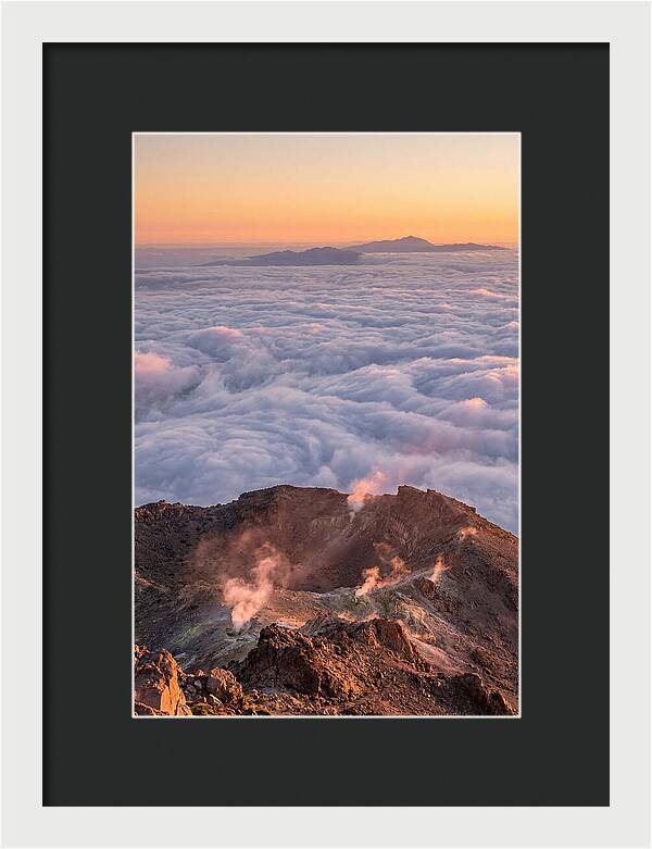 Teide Volcano Summit At Sunrise