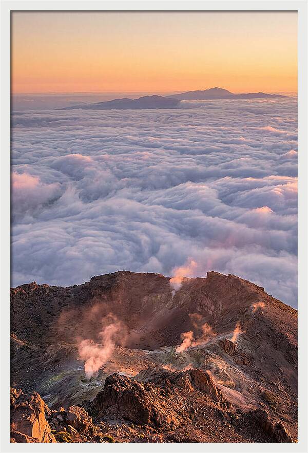 Teide Volcano Summit At Sunrise