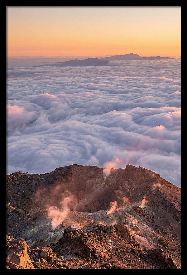 Teide Volcano Summit At Sunrise