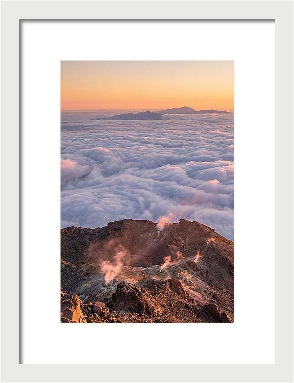 Teide Volcano Summit At Sunrise