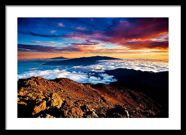 Teides Splendor Amidst The Clouds