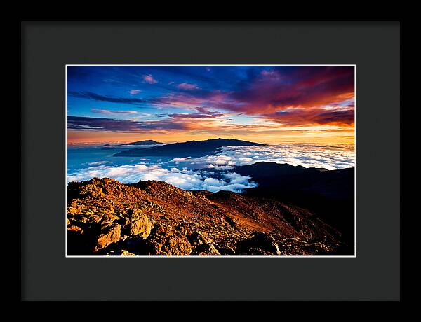 Teides Splendor Amidst The Clouds