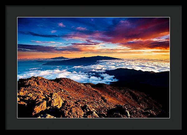 Teides Splendor Amidst The Clouds