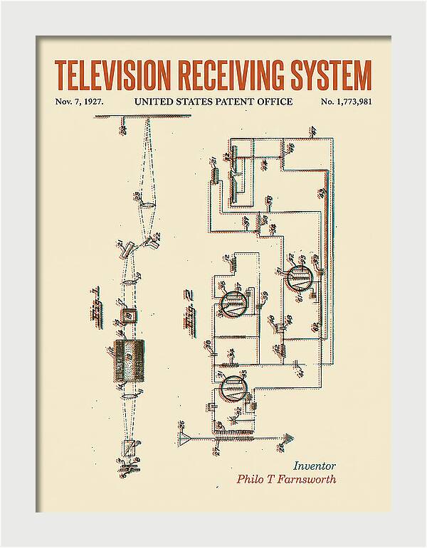 Television Receiving System Retro Patent Us1773981a