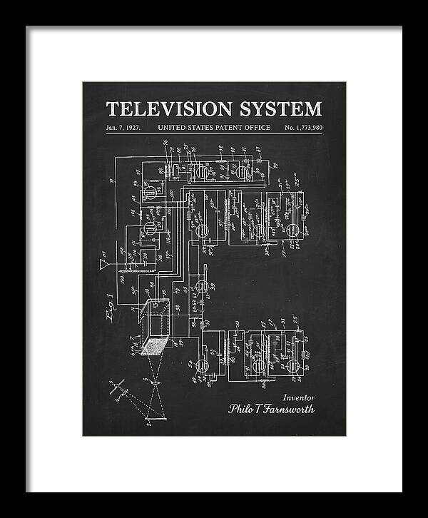 Television System Chalkboard Patent Us1773980a