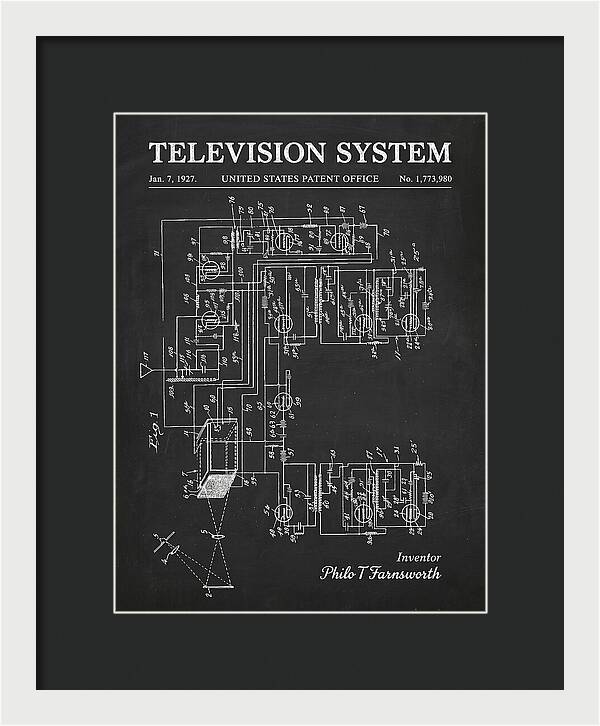 Television System Chalkboard Patent Us1773980a
