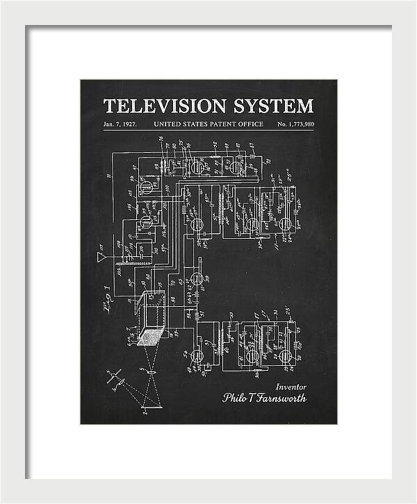 Television System Chalkboard Patent Us1773980a