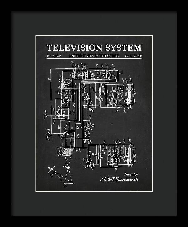 Television System Chalkboard Patent Us1773980a