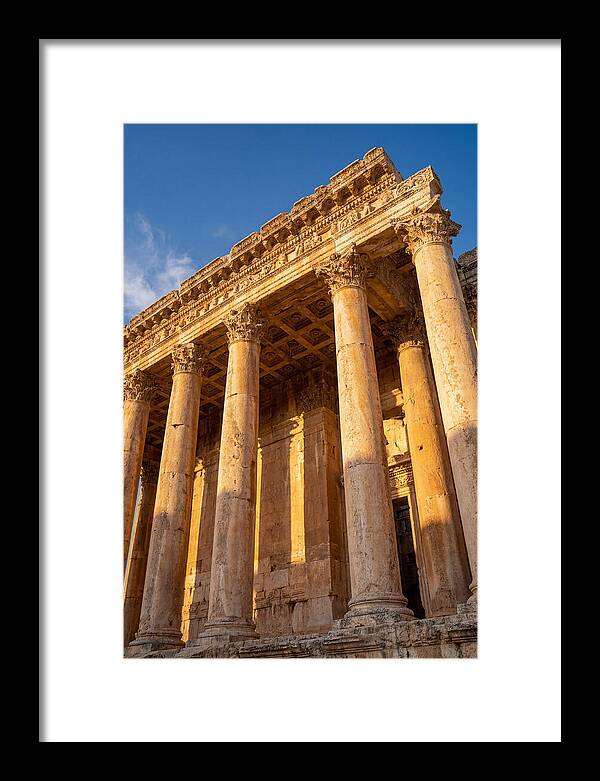 Temple Of Bacchus At Baalbek